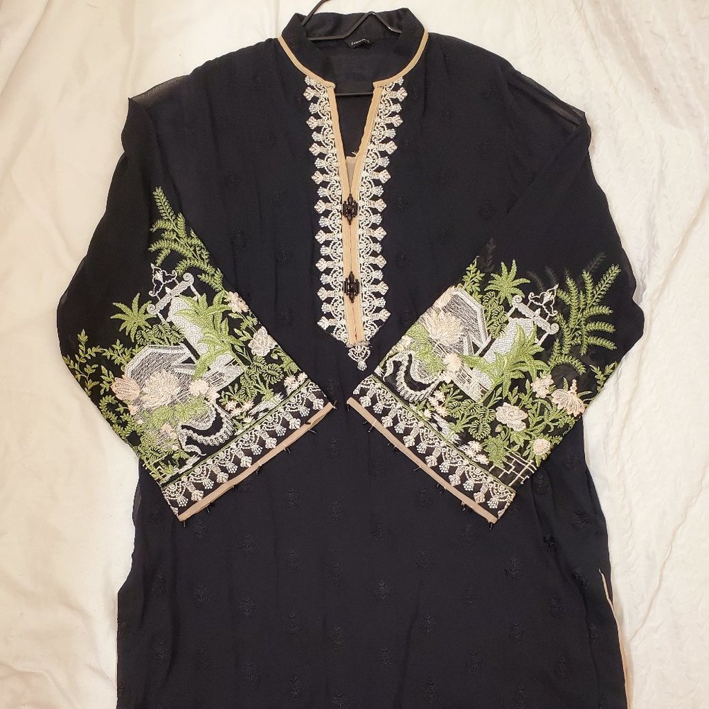Sapphire  Embroidered Kurta